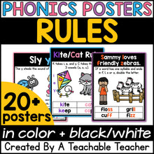 Phonics Rules Posters
